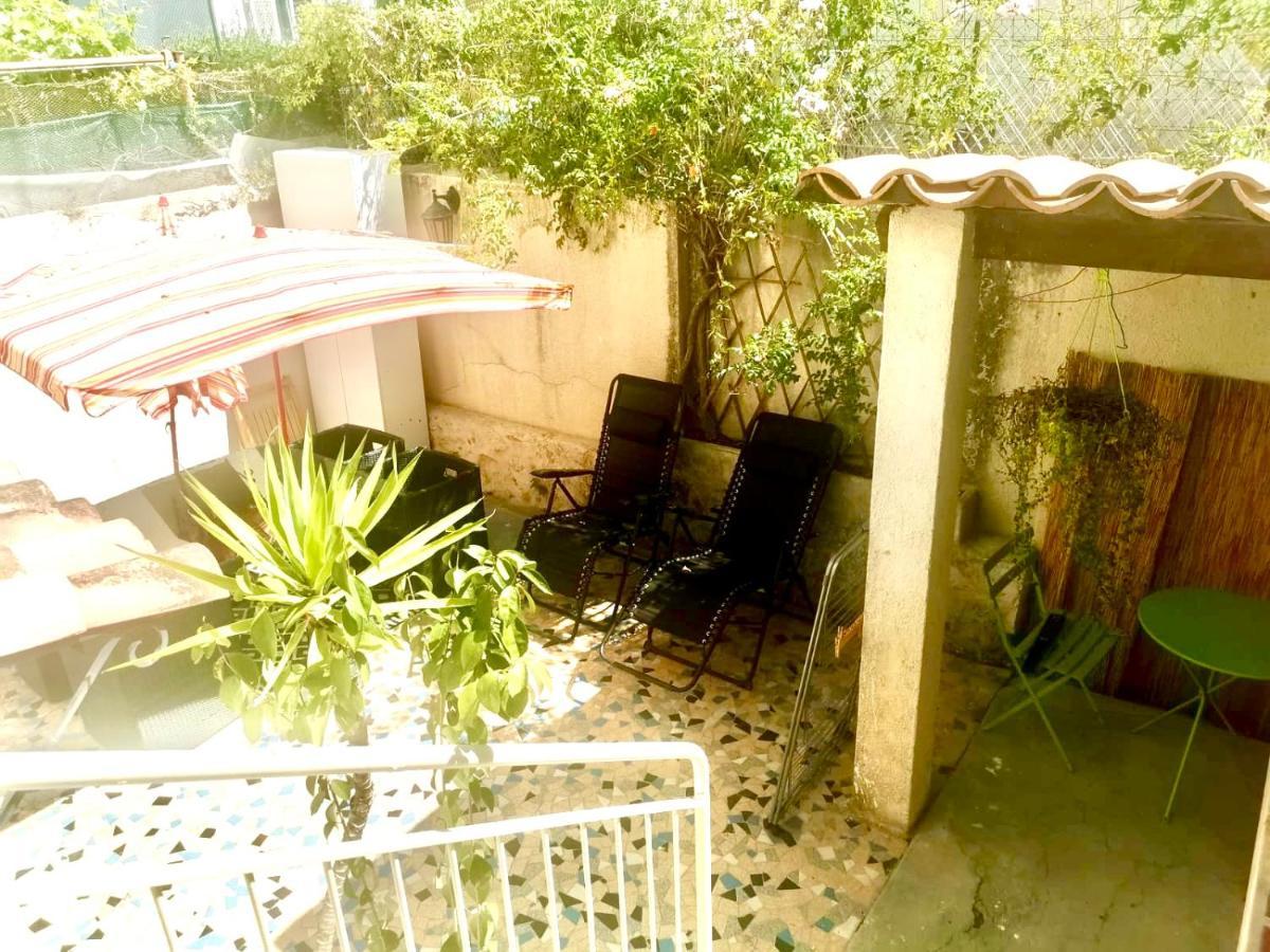 Charmant T2 en Rez-de-jardin terrasse + parking Nice Extérieur photo