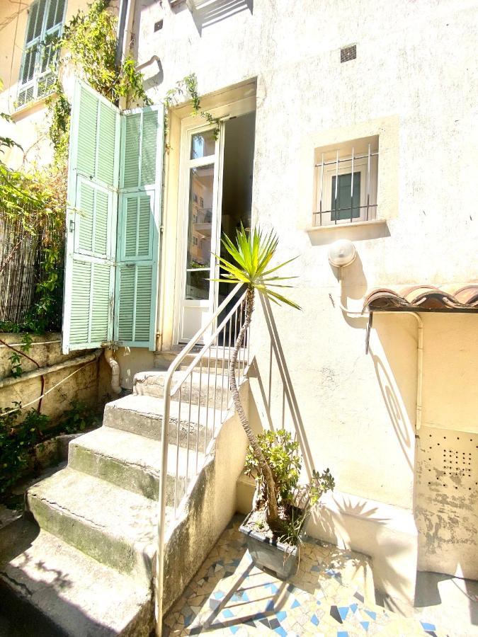 Charmant T2 en Rez-de-jardin terrasse + parking Nice Extérieur photo