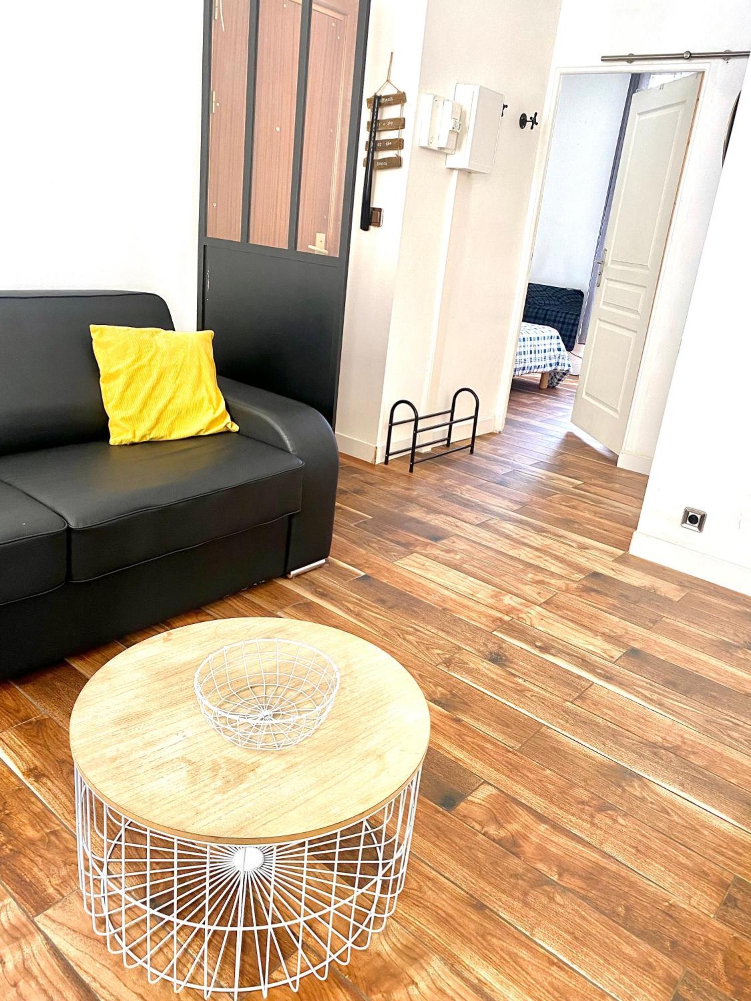 Charmant T2 en Rez-de-jardin terrasse + parking Nice Extérieur photo